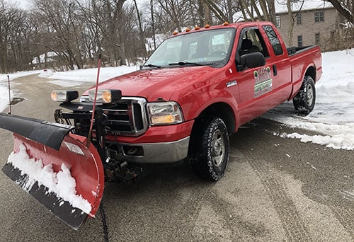 Snow removal and winter landscaping services in Harvard IL
